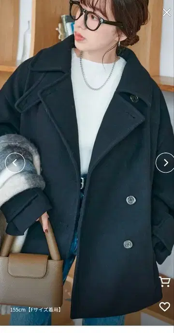 [택 포함 새상품] 디스코트 중공사 스탠드 미들 코트 블랙