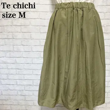 Te chichi 개더 플레어 스커트 성숙/러블리 출퇴근 오피스