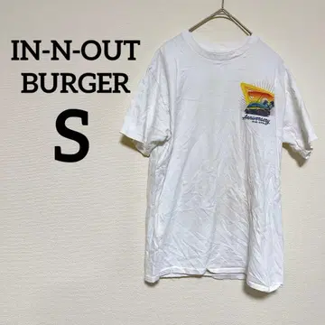레어 IN-N-OUT BURGER [ S ] T셔츠 반팔 프린트T셔츠