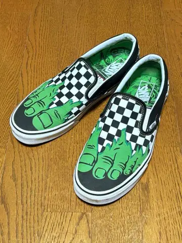 vans 슬립온 marvel 헐크 콜라보