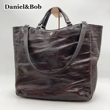 극미품 다니엘&밥 체르카토레 토트백 브라운 대용량 2way