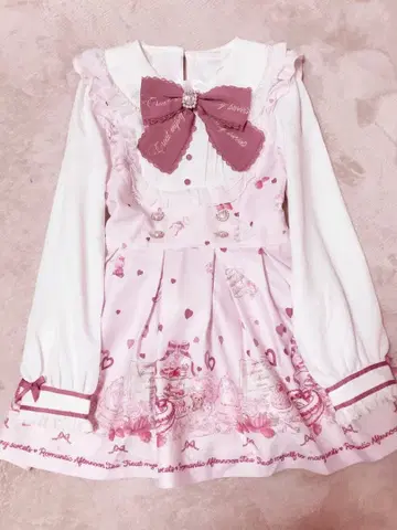 LIZLISA 애프터눈 티 패턴 긴팔