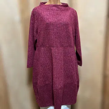 FASHION MESSAGE 레드 계열 A라인 원피스