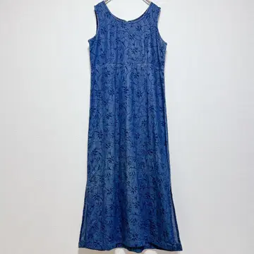 karin stevens 슬리브리스 원피스 [ 6P ] 블루