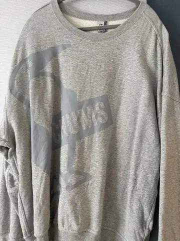 CHUMS 그레이 트레이닝복 XXL CH00-1400