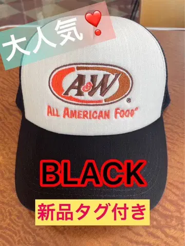 A&W 블랙 캡 택 포함 새상품