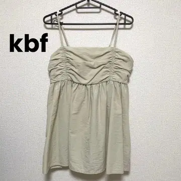 KBF 백리본 뷔스티에 아이보리 베이지