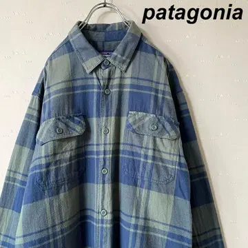 구제 의류 파타고니아 플란넬 셔츠 체크 셔츠