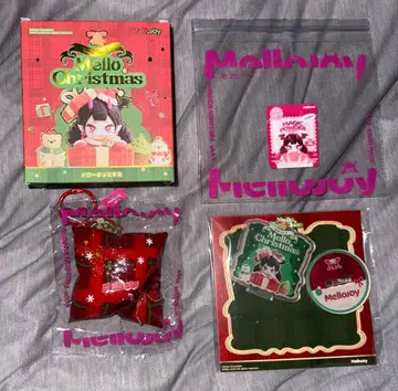 Mellojoy 메로조이 멜로 크리스마스 쿠션 & 아크릴 스탠드