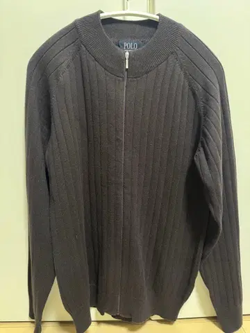 POLO 다크 브라운 니트 스웨터 M