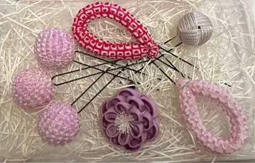 교토 오하리바코 머리 장식 성인식 후리소데 졸업식 하카마 13090엔