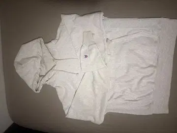 챔피언 리버스 위브 후드티 S 그레이