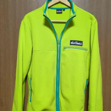 WILD THINGS 플리스 자켓 S 형광 그린