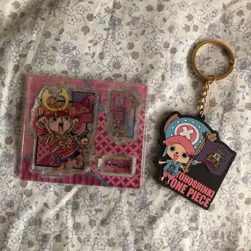 원피스 초파 동방신기 콜라보 러버 키링 아크릴 피규어