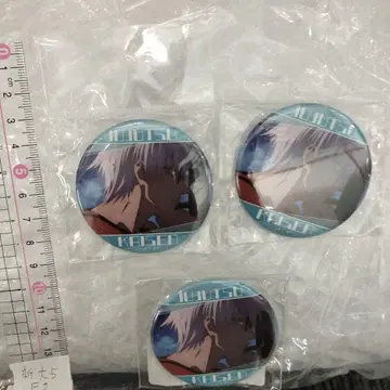 주술회전 캔뱃지 3개 세트