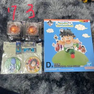 제일복권 드래곤볼 스냅 컬렉션 D상 손오반 F상 니육성구 덤 포함