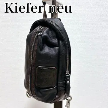 Kiefer neu 바디백 사선 천연 가죽 뜨개질