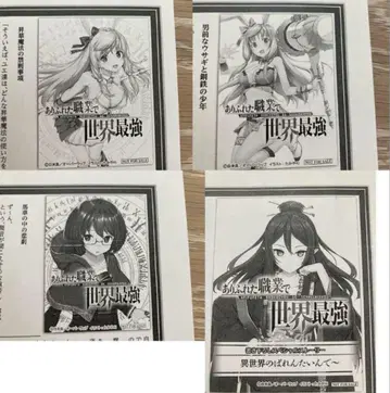 평범한 직업으로 세계 최강 추가 SS 페이퍼 4장 2