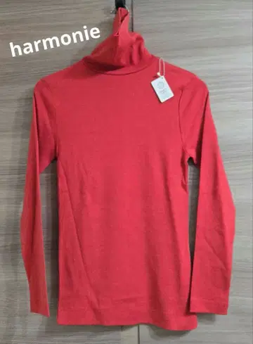 harmonie 알모니 터틀넥 긴팔 오가닉 코튼