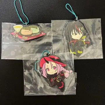 전생했더니 슬라임이었던 건에 대하여 러버 스트랩 3개