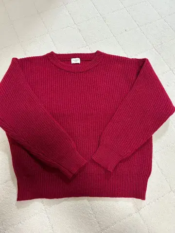 URBAN RESEARCH DOORS 버건디 스웨터 M