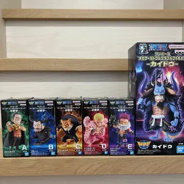 원피스 월드 컬렉션 라이벌 5종 메가 카이도 세트