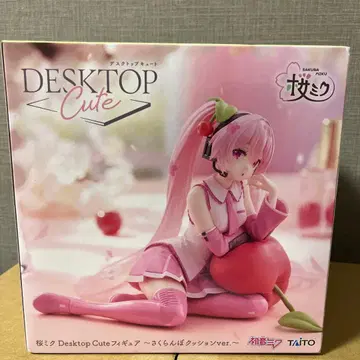 TAITO 하츠네 미쿠 벚꽃 Desktop Cute 피규어