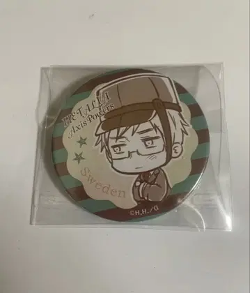 헤타리아 원작 그림 스웨덴 캔뱃지