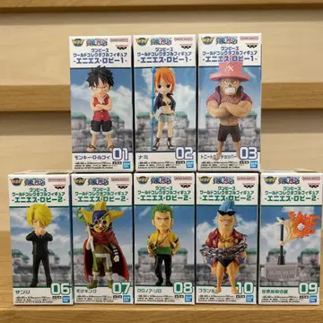 원피스 - 에니에스 로비 1 2- 월드 컬렉션 8개 세트