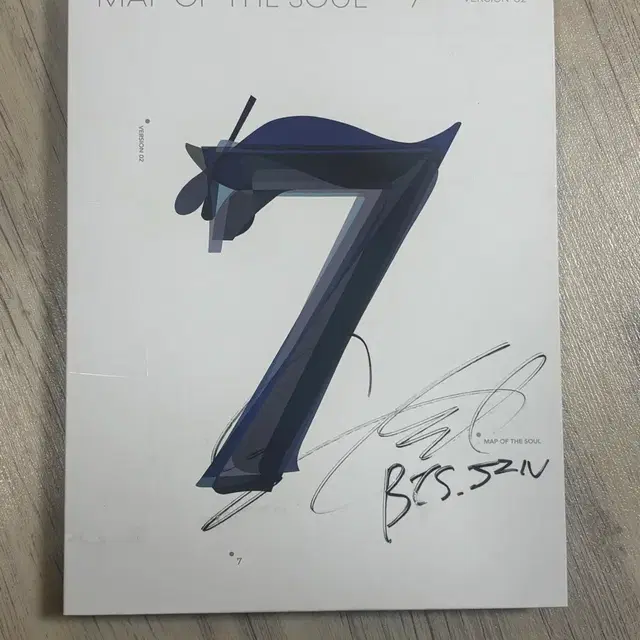 Bts Map of the soul 7 진 친필사인 앨범 팝니다
