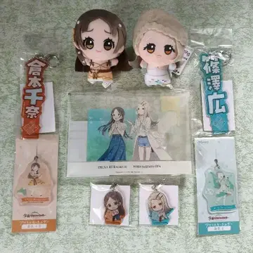 학마스 쿠라모토 치나 시노자와 히로 굿즈 묶음 판매