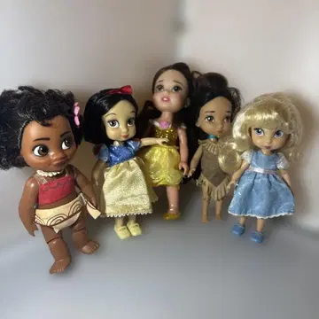 디즈니 프린세스 인형 세트 모아나 백설공주