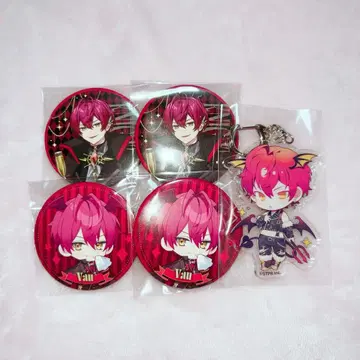 KnightX 기사X 바우 바우군 굿즈 캔뱃지 아크릴 키링