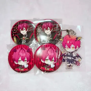 KnightX 기사X 바우 바우군 굿즈 캔뱃지 아크릴 키링