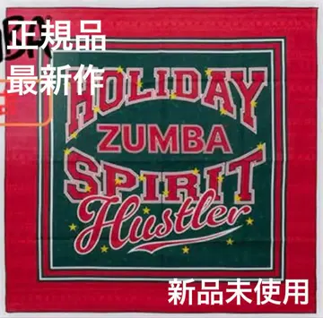 ZUMBA 정품 최신작 반다나 크리스마스