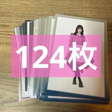 사쿠라자카46 브로마이드 Loppii HMV 묶음 판매 124장