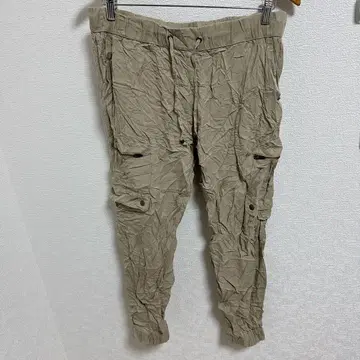 새상품급 BANANA REPUBLIC 베이지 카고 팬츠 M