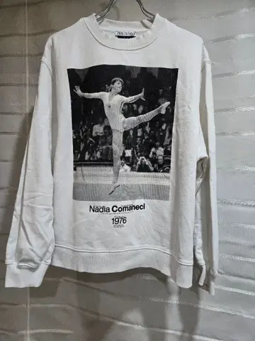 레어 ZARA x 나디아 코마네치 맨투맨 1976년 올림픽 모델