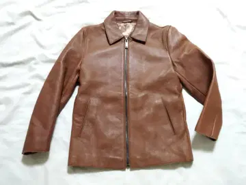 Zara 양가죽 레더 자켓 S