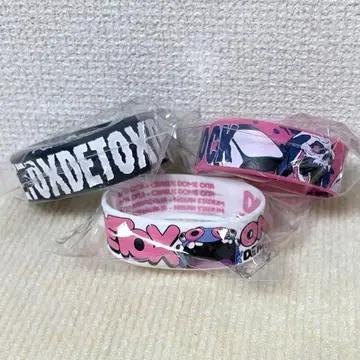 ONE OK ROCK/DETOX 러버 밴드 3종 세트