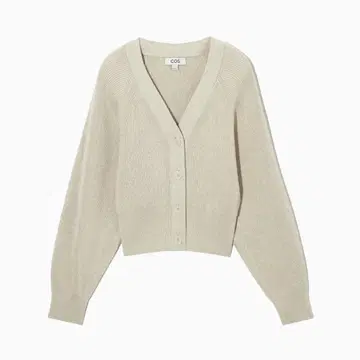 COS Relaxed Fit Cropped Cardigan