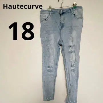 특가 즉시 구매 OK Hautecurve 라이트 블루 스키니 진 18