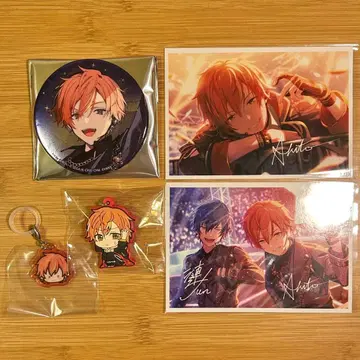 시노노메 아키토 비비무스 메지루시 참 앙스타 콜라보 캔뱃지