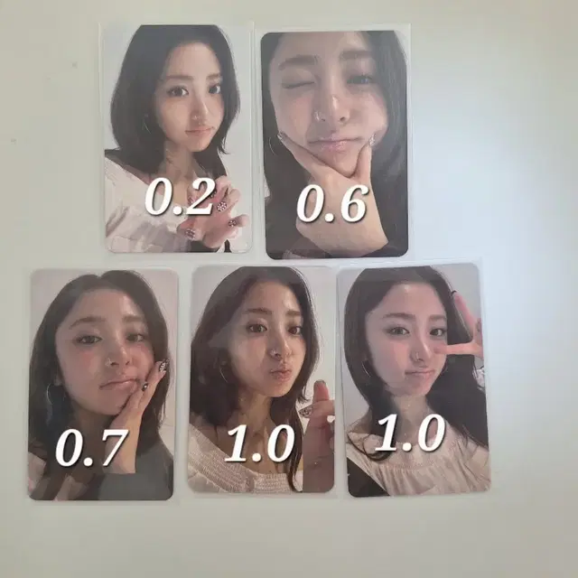 르세라핌 허윤진 크레이지 앨범 포카 특전