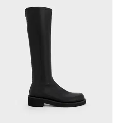 찰스앤키스 청키 밑창 롱 부츠