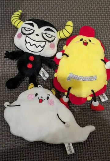 산산 키즈 tv 봉제 인형 3체 세트