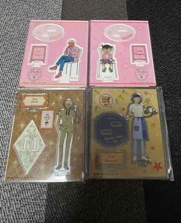 명탐정 코난 카페 아크릴 스탠드 4종 세트