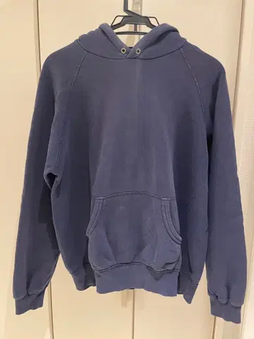 네이비 후드티 M 사이즈 페이드 빈티지