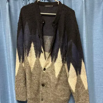 NIKO AND - 기하학 패턴 가디건 M 사이즈