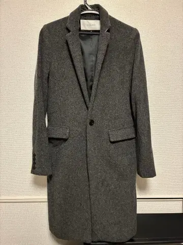 LE CIEL BLEU 체스터 코트 38 그레이